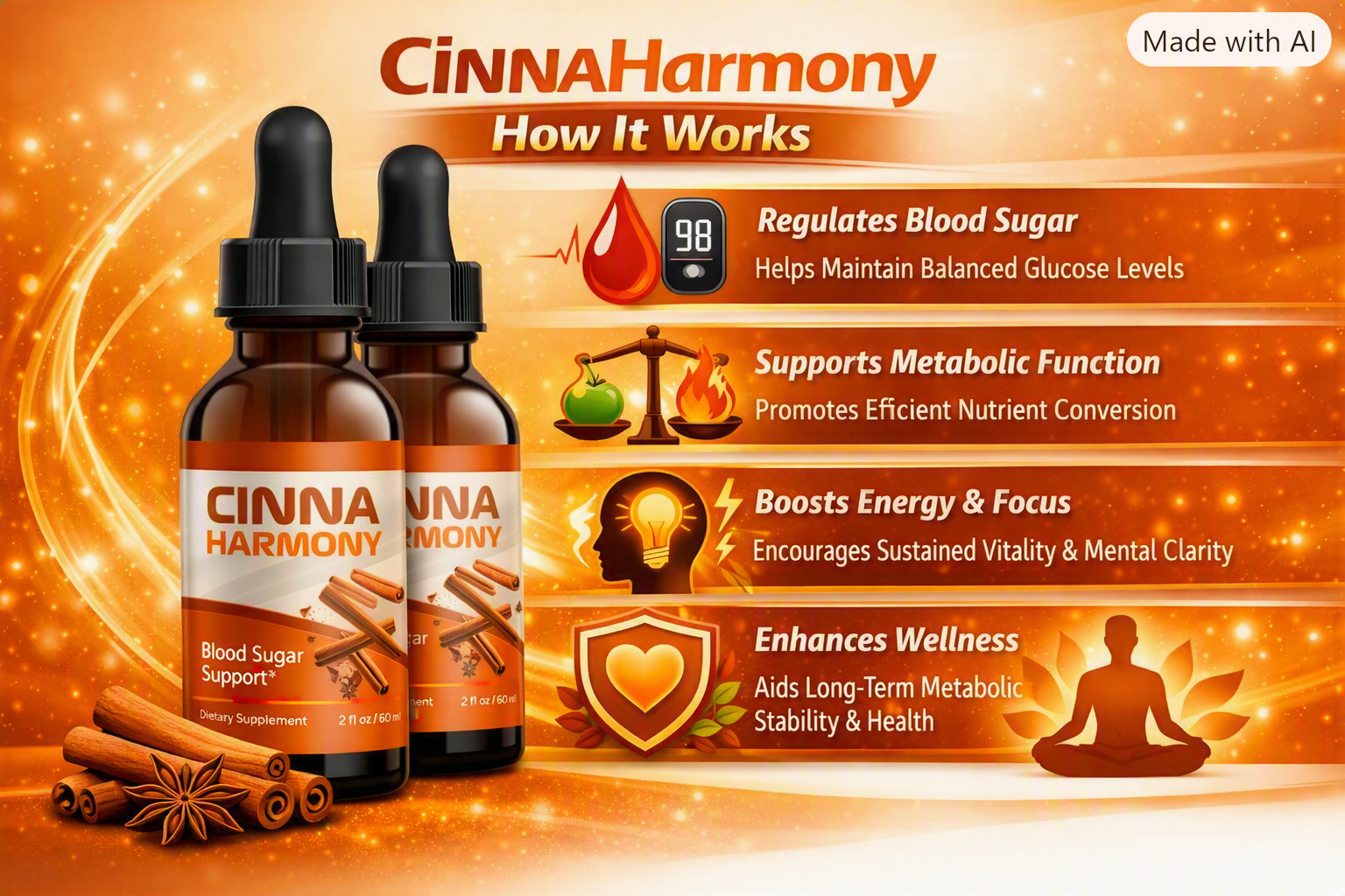 How CinnaHarmony works